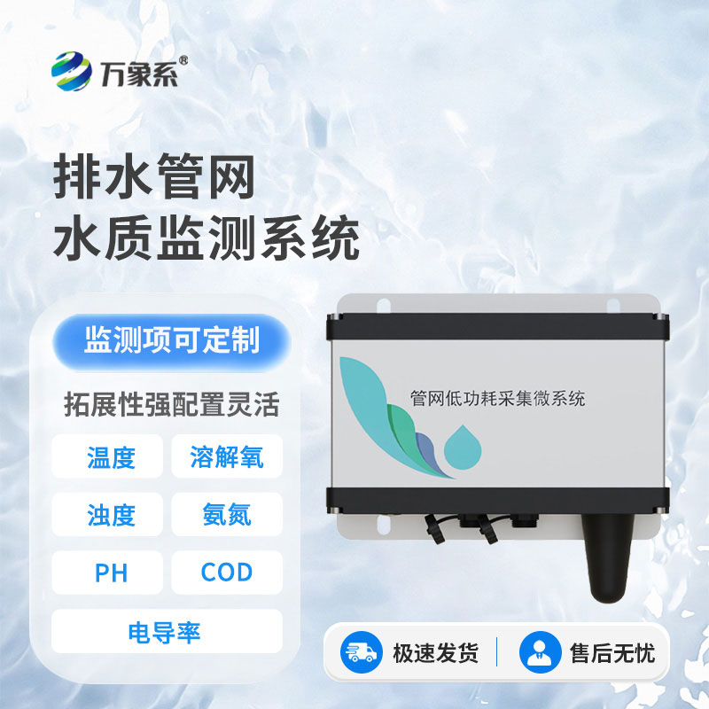 智管地下水網，排水管網水質監測系統全天候守護城市水脈潔凈